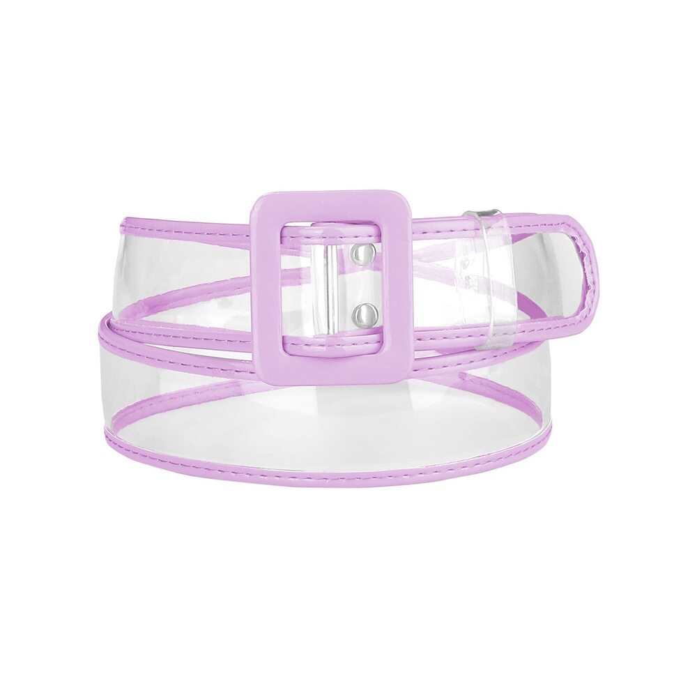 5865 Womens Clear Waist Belts, Plus Size Skinny Belt Waistband For Jeans
